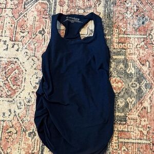 Beyond the Bump Dark Blue Tank Top
